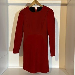 Red dress size small